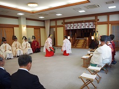 写真：神社庁例祭の様子